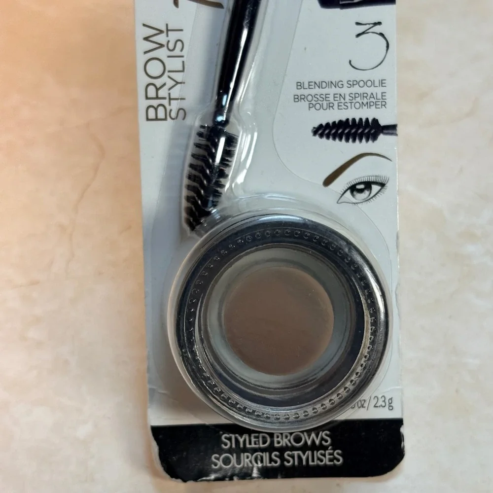 Loreal Paris Brow Stylist Frame Set Cream‎ Pomade Light Brunette 213 Brush